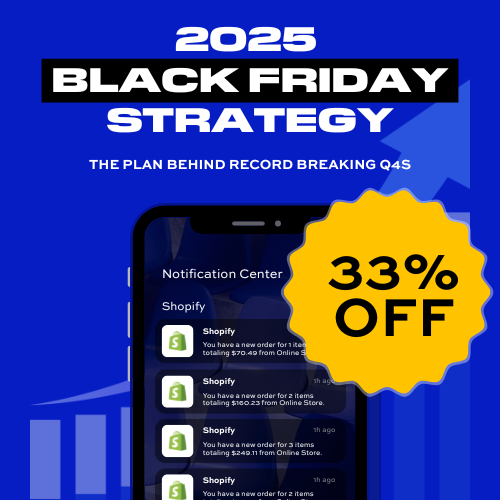 2025 Black Friday Email Strategy