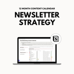 Email Newsletter Strategy